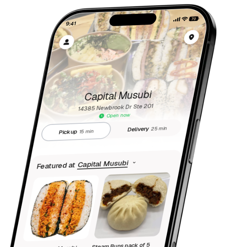 Capital Musubi app preview