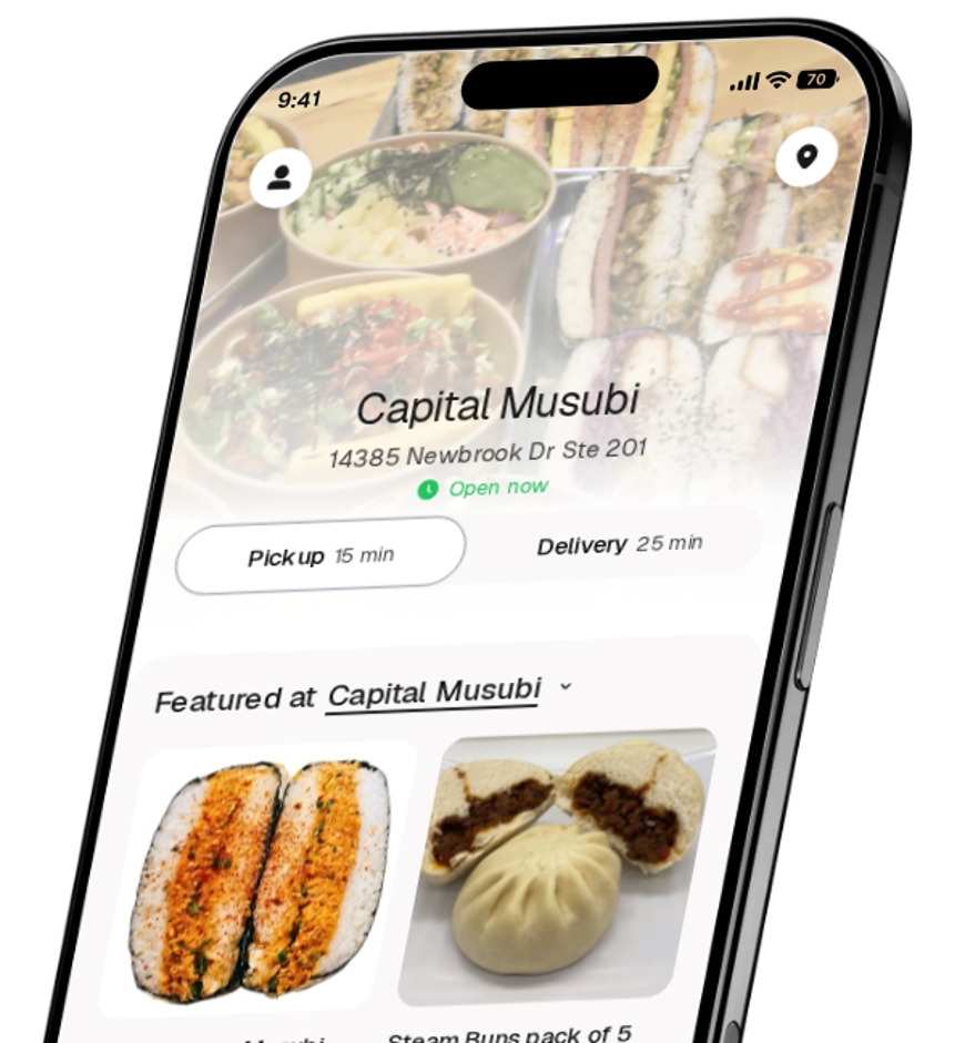 Capital Musubi app preview