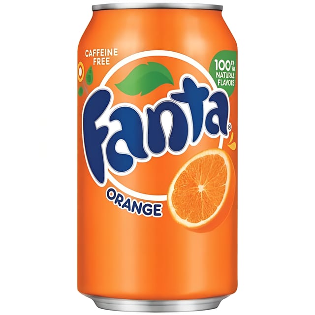 Fanta Orange in Can.
