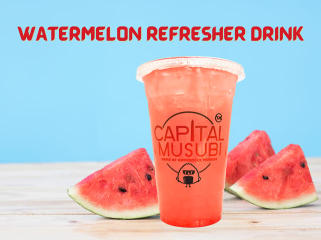 Watermelon Refresher Drink.