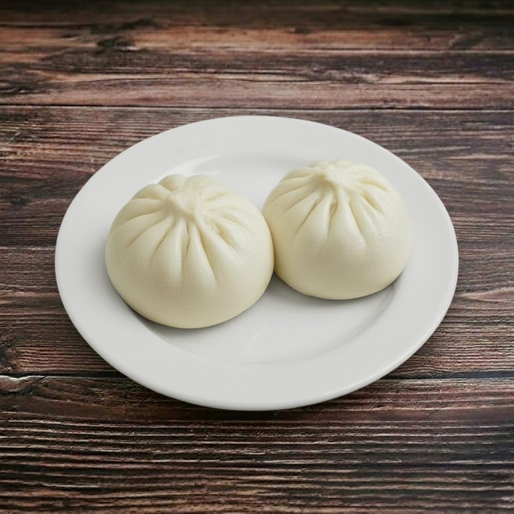 Steamed Buns (2 buns).
