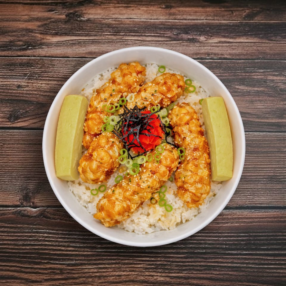 Shrimp Tempura Bowl.