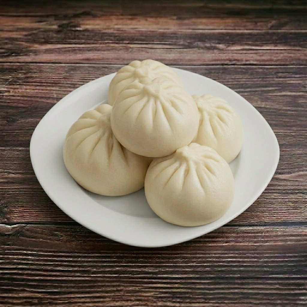 Steamed Buns (pack of 5).