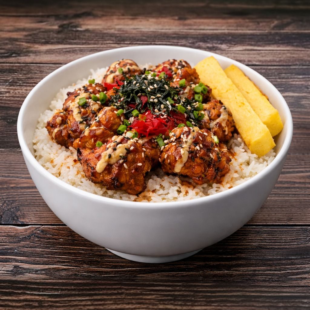 Chicken Karaage Bowl.