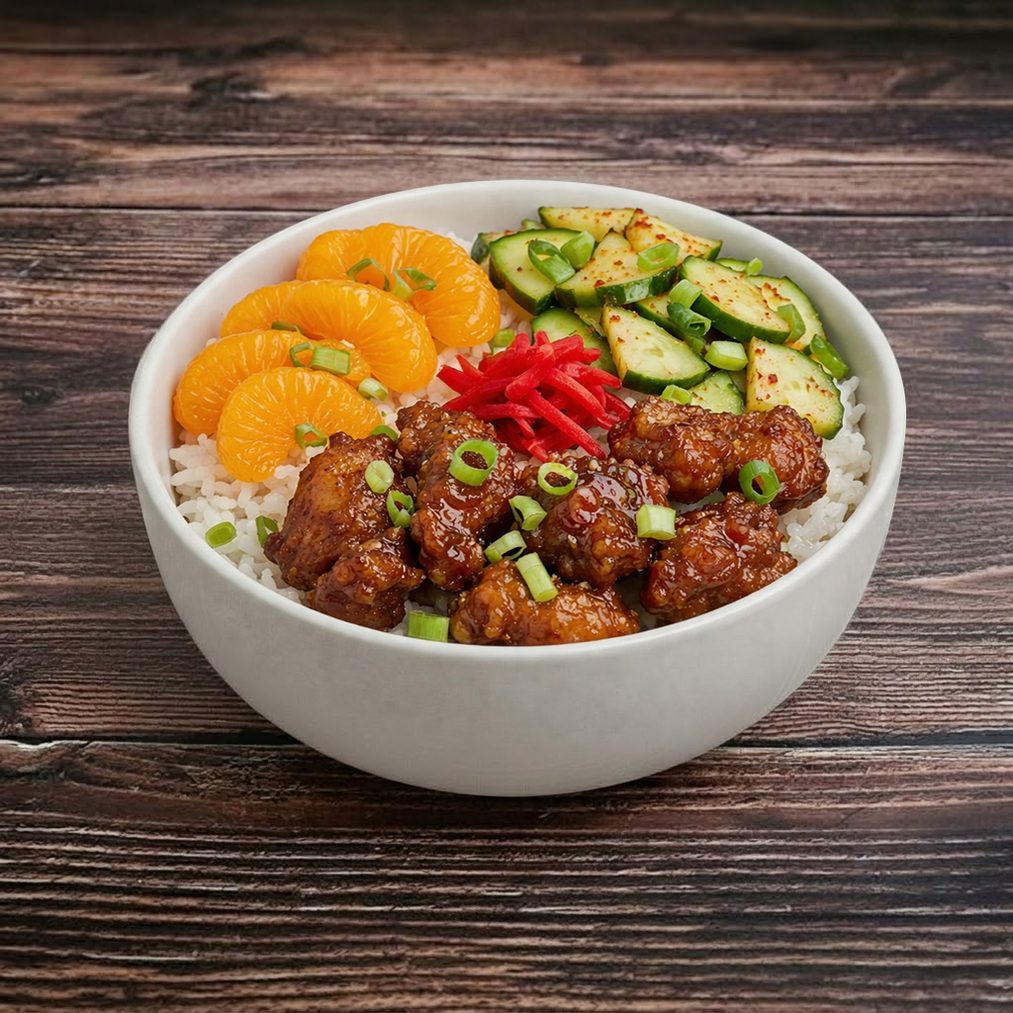 Volcano Chicken Bowl.
