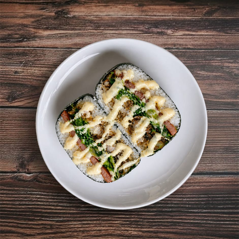 Shrimp Tempura Musubi.