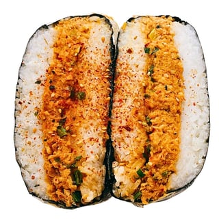 Spicy Salmon Musubi