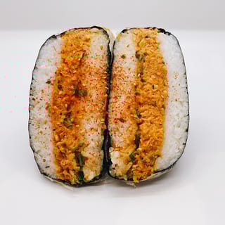 Spicy Salmon Musubi