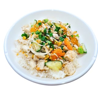 Sesame Ginger Chicken Poke - Regular (2 proteins)