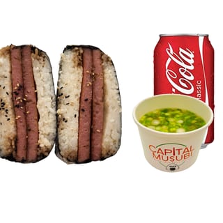 COMBO - Spam Spam Musubi