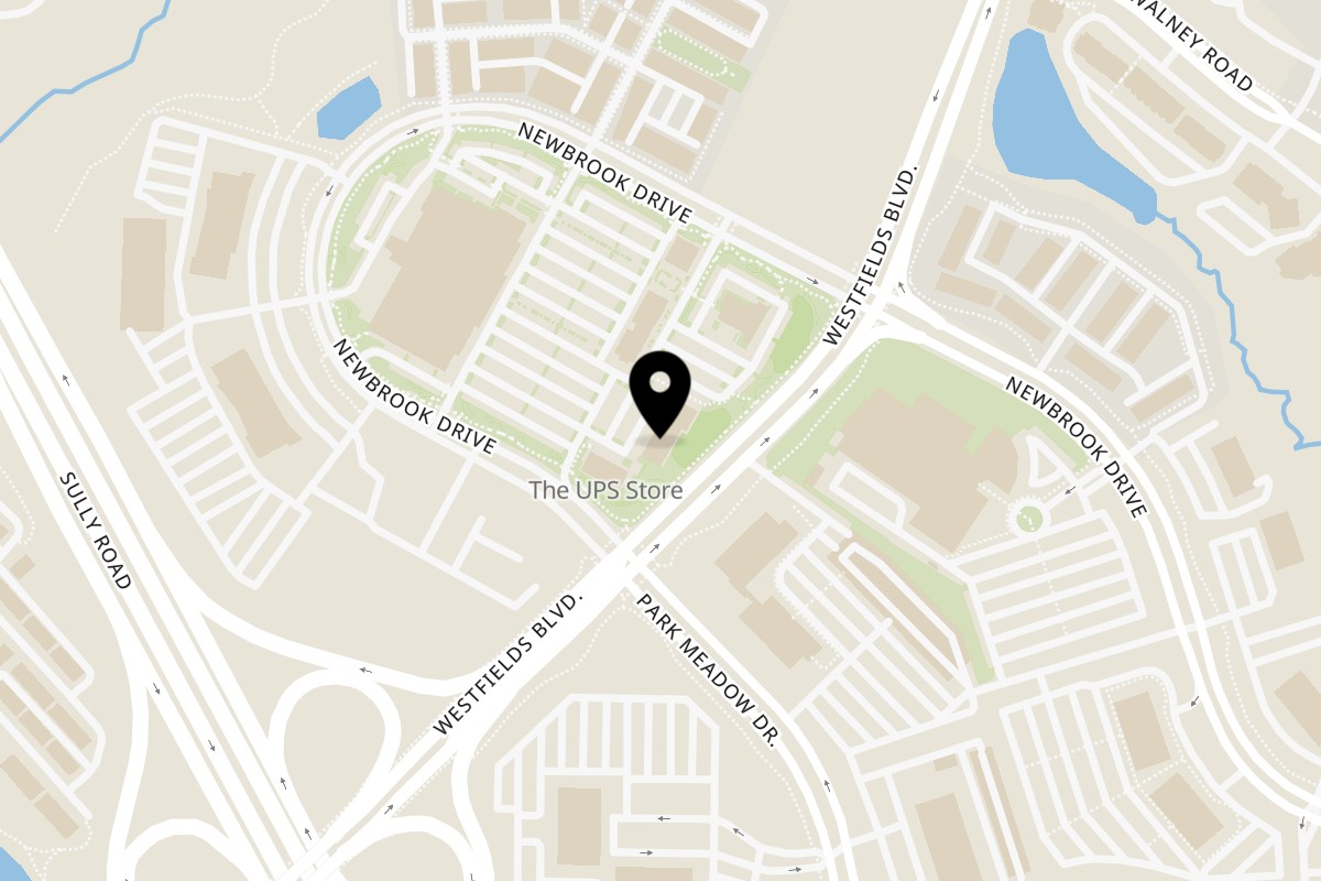 Map showing the location of Capital Musubi Chantilly on 14385 Newbrook Dr Ste 201 in Chantilly
